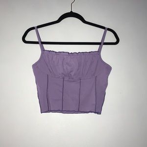 cropped cami top